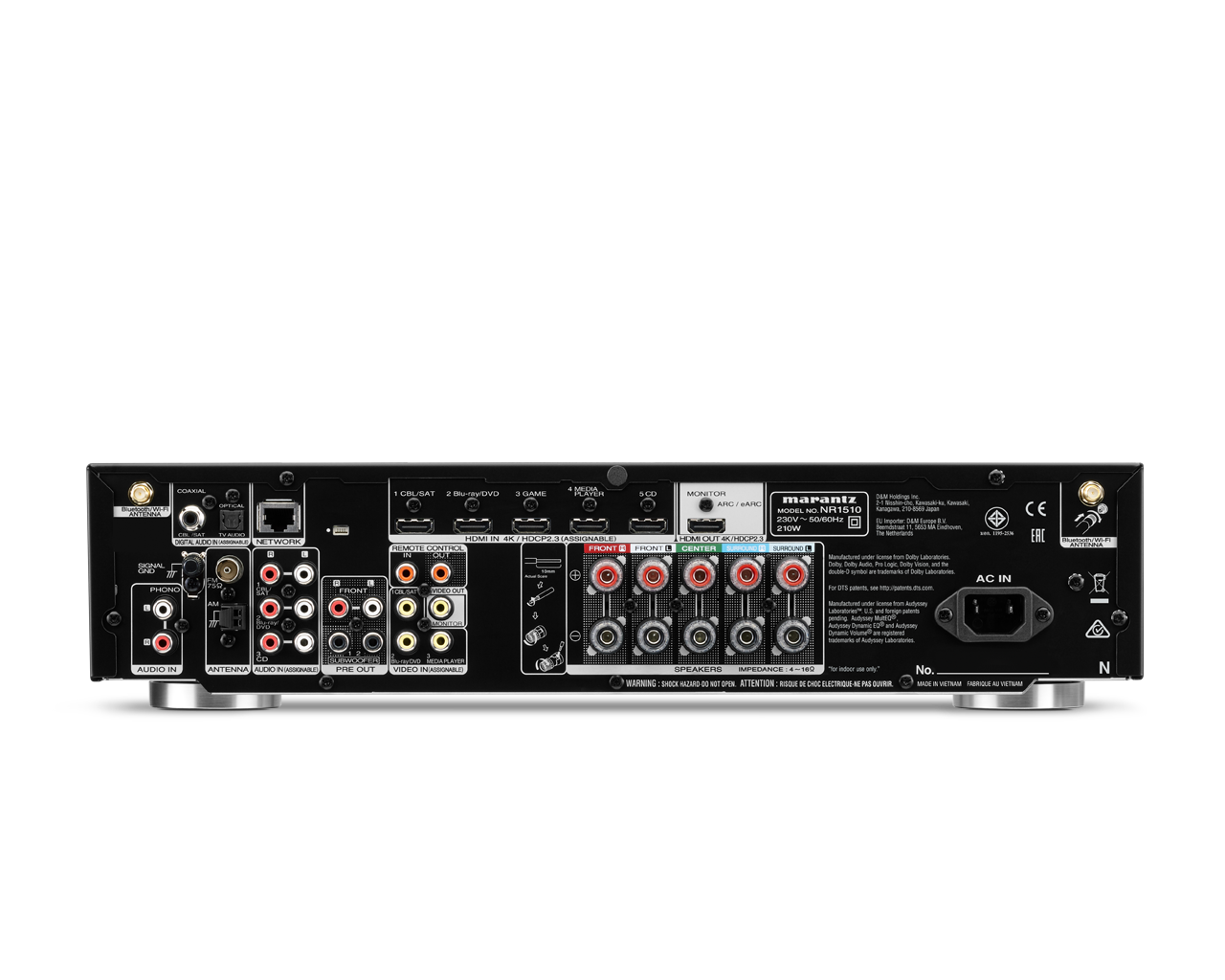 Marantz NR 1510 back